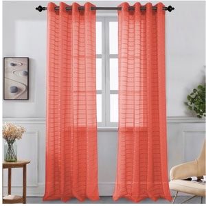 Karen Sheer Grommet-Top Single Curtain Panel_CLSHR